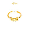 MASDORA 916 Gold Ring Rings Cincin Emas ~ HG Pointy Ruffle Butterfly (EMAS 916/22K)