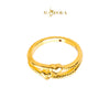 MASDORA 916 Gold Ring Rings Cincin Emas ~ HG Golden Embrace Love (EMAS 916/22K)