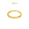 MASDORA 916 Gold Ring Rings Cincin Emas ~ HG Golden Simple Cutting Band (EMAS 916/22K)