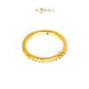 MASDORA 916 Gold Ring Rings Cincin Emas ~ HG Golden Simple Cutting Band (EMAS 916/22K)