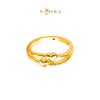 MASDORA 916 Gold Ring Rings Cincin Emas ~ HG Golden Embrace Love (EMAS 916/22K)