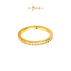 MASDORA 916 Gold Ring Rings Cincin Emas ~ HG Golden Simple Cutting Band (EMAS 916/22K)