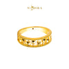 MASDORA 916 Gold Ring Rings Cincin Emas ~ HG Golden Static Abacus (EMAS 916/22K)