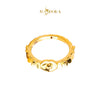 MASDORA 916 Gold Ring Rings Cincin Emas ~ HG Golden Flappy Hearts (EMAS 916/22K)
