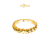 MASDORA 916 Gold Ring Rings Cincin Emas ~ HG Golden Twisted Leech (EMAS 916/22K)