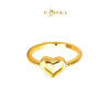 MASDORA 916 Gold Ring Rings Cincin Emas ~ HG Golden 3D Love Rope (EMAS 916/22K)