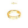 MASDORA 916 Gold Ring Rings Cincin Emas ~ HG Golden Flower Marks (EMAS 916/22K)