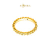 MASDORA 916 Gold Ring Rings Cincin Emas ~ HG Mini Bubbly Band (EMAS 916/22K)
