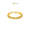 MASDORA 916 Gold Ring Rings Cincin Emas ~ HG Mini Bubbly Band (EMAS 916/22K)