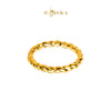MASDORA 916 Gold Ring Rings Cincin Emas ~ Hg Golden Snarled Rope (EMAS 916/22K)