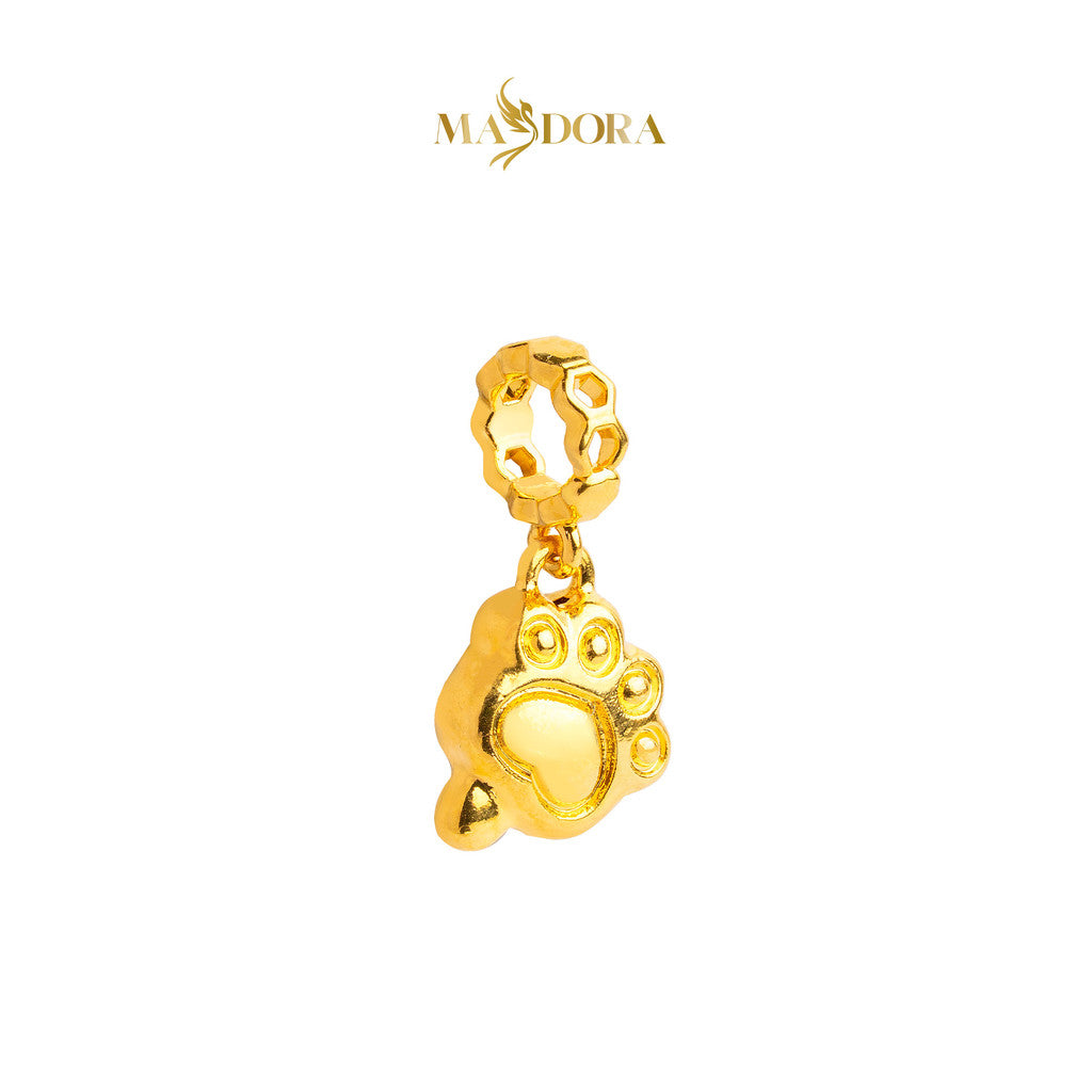 MASDORA 916 Gold Pendant Loket Emas ~ HG Lollipop Cat Paw (EMAS 916/22K)
