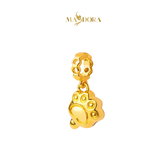 MASDORA 916 Gold Pendant Loket Emas ~ HG Lollipop Cat Paw (EMAS 916/22K)