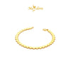 MASDORA 916 Gold Bracelet Rantai Tangan Emas ~ Plain Bee My Love (EMAS 916/22K)
