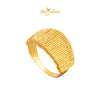 MASDORA 916 Ring Rings Cincin ~ Golden Oro Glitz (EMAS 916/22K)