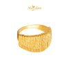 MASDORA 916 Ring Rings Cincin ~ Golden Oro Glitz (EMAS 916/22K)