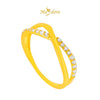 MASDORA 916 Gold Ring Rings Cincin Emas ~ Sparkling Couture (EMAS 916/22K)