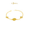 MASDORA 916 Gold Bracelet Rantai Tangan Emas ~ HG Golden Enormous Sunflower (EMAS 916/22K)