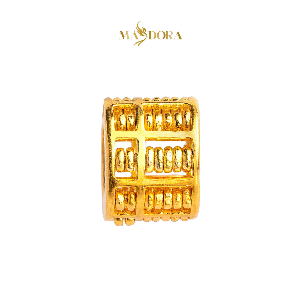 MASDORA 916 Gold Beads Bead Emas ~ Golden Dynamic Abacus (EMAS 916/22K)