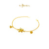 MASDORA 916 Gold Bracelet Rantai Tangan Emas ~ HG Golden Fairy Flower (EMAS 916/22K)