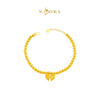 MASDORA 916 Gold Bracelet Rantai Tangan Emas ~ HG Golden Geometry Bow Boba (EMAS 916/22K)