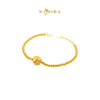 MASDORA 916 Gold Bracelet Rantai Tangan Emas ~ HG Mini Sparkling Boba Edition (EMAS 916/22K)