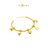 MASDORA 916 Gold Bracelet Rantai Tangan Emas ~ HG Golden Throned Love Boba (EMAS 916/22K)