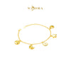 MASDORA 916 Gold Bracelet Rantai Tangan Emas ~ HG Golden Starry Sonata (EMAS 916/22K)