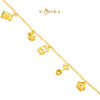MASDORA 916 Gold Bracelet Rantai Tangan Emas ~ HG Baby Dangle Edition (EMAS 916/22K)