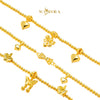 MASDORA 916 Gold Bracelet Rantai Tangan Emas ~ HG Trinket Dangle Edition (EMAS 916/22K)