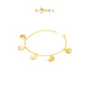 MASDORA 916 Gold Bracelet Rantai Tangan Emas ~ HG Golden Starry Sonata (EMAS 916/22K)