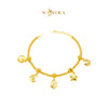 MASDORA 916 Gold Bracelet Rantai Tangan Emas ~ HG Golden Universe Sonata Boba (EMAS 916/22K)