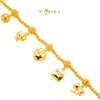 MASDORA 916 Gold Bracelet Rantai Tangan Emas ~ HG Golden Throned Love Boba (EMAS 916/22K)