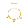 MASDORA 916 Gold Bracelet Rantai Tangan Emas ~ HG Trinket Dangle Edition (EMAS 916/22K)