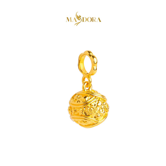 MASDORA 916 Gold Pendant Loket Emas ~ HG Golden Festive Ornament (EMAS 916/22K)