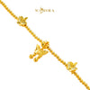 MASDORA 916 Gold Bracelet Rantai Tangan Emas ~ HG Trinket Dangle Edition (EMAS 916/22K)