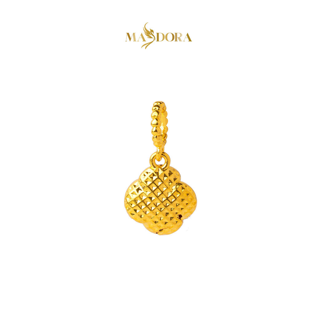 MASDORA 916 Gold Pendant Loket Emas ~ HG Nuevo CC Rose (EMAS 916/22K)