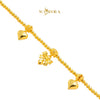 MASDORA 916 Gold Bracelet Rantai Tangan Emas ~ HG Trinket Dangle Edition (EMAS 916/22K)
