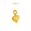 MASDORA 916 Gold Pendant Loket Emas ~ HG Nuevo Diamond Heart (EMAS 916/22K)