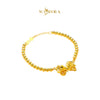 MASDORA 916 Gold Bracelet Rantai Tangan Emas ~ HG High Ruffled Butterfly Boba (EMAS 916/22K)
