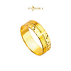 MASDORA 916 Gold Ring Rings Cincin Emas ~ CBR Golden Inverse Cutting (EMAS 916/22K)