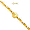 MASDORA 916 Gold Bracelet Rantai Tangan Emas ~ HG Golden Sparkling Boba Edition (EMAS 916/22K)