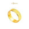 MASDORA 916 Gold Ring Rings Cincin Emas ~ CBR Dotted Shiny Cutting (EMAS 916/22K)