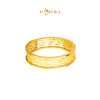 MASDORA 916 Gold Ring Rings Cincin Emas ~ Golden Glittery Grace  (EMAS 916/22K)