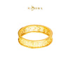 MASDORA 916 Gold Ring Rings Cincin Emas ~ Golden Glittery Grace  (EMAS 916/22K)