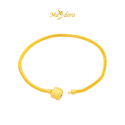 MASDORA 916 Gold Bracelet Rantai Tangan Emas ~ Cylinder Clasp (EMAS 916/22K)