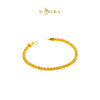 MASDORA 916 Gold Bracelet Rantai Tangan Emas ~ Starry True Love (EMAS 916/22K)