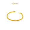 MASDORA 916 Gold Bracelet Rantai Tangan Emas ~ Starry True Love (EMAS 916/22K)