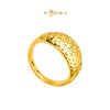 MASDORA 916 Gold Ring Rings Cincin Emas ~ HG Golden Flora Filigree (EMAS 916/22K)