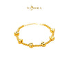 MASDORA 916 Gold Bracelet Rantai Tangan Emas ~ HG Enormous Chained Love Boba (EMAS 916/22K)