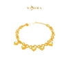 MASDORA 916 Gold Bracelet Rantai Tangan Emas ~ HG Tangle Infinity (5L) Chain (EMAS 916/22K)
